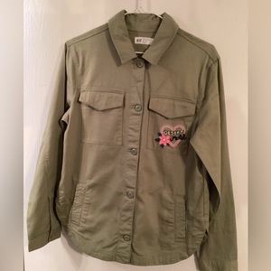 H&M Desert Motel Jacket Or Long Sleeve Shirt Embroidered Arizona Girls SZ 12 New